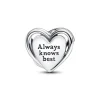 Pandora Moments Openwork Mom & Heart hela, hopea, 793233C01