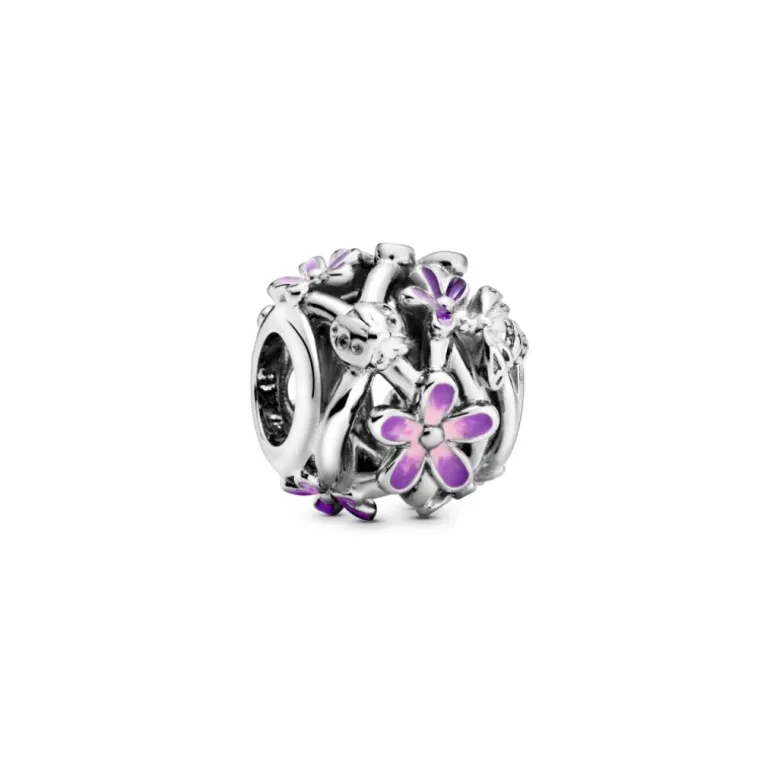 Pandora Moments Openwork Purple Daisy hela, hopea, 798772C02