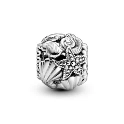Pandora Moments Openwork Starfish, Shells & Hearts hela, hopea, 798950C00