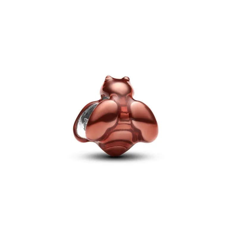 Pandora Moments Orange Bee Mini hela, hopea, 794903C01