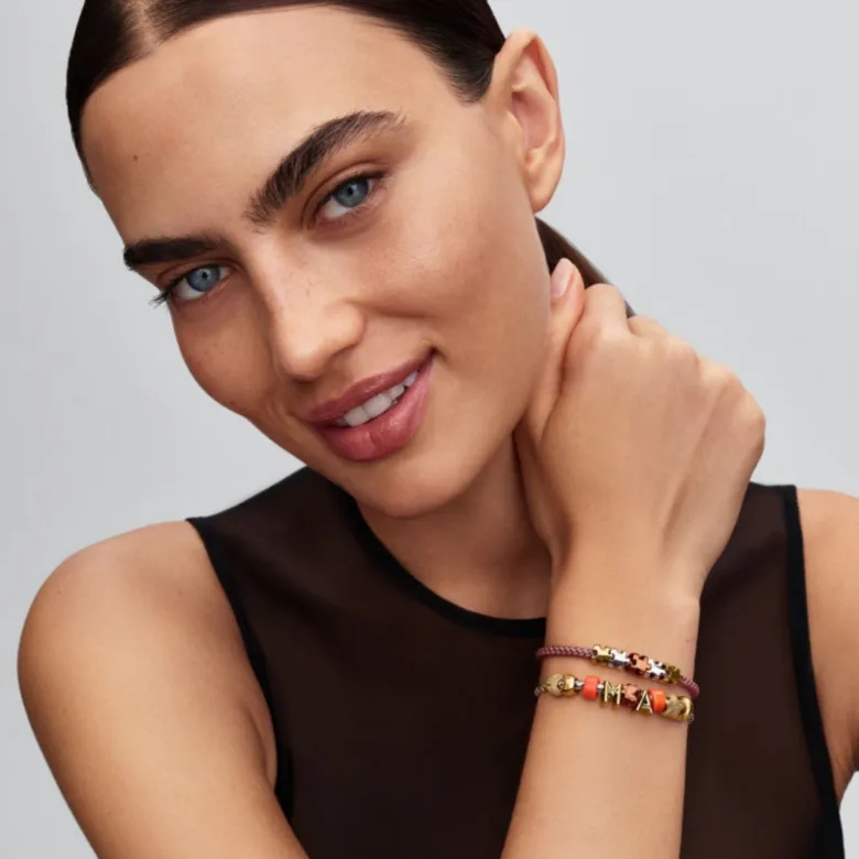 Pandora Moments Orange Murano Glass Mini hela, hopea, 794773C04