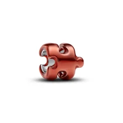 Pandora Moments Orange Puzzle Piece Mini hela, hopea, 794816C01
