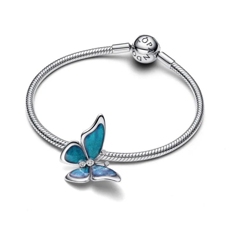 Pandora Moments Oversized Butterfly hela, hopea, 793747C01