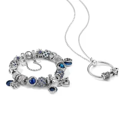 Pandora Moments Pave lukkopala, hopea, 798422C01