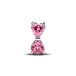 Pandora Moments Pink Bow hela, hopea, 794253C01