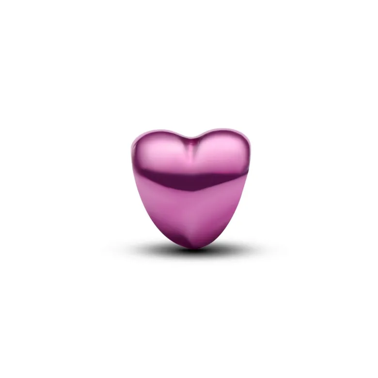 Pandora Moments Pink Heart Mini hela, hopea, 794785C01