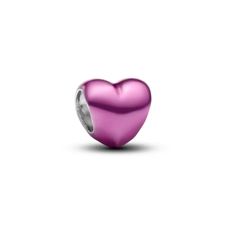 Pandora Moments Pink Heart Mini hela, hopea, 794785C01