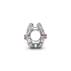 Pandora Moments Pink Pansy Flower hela, hopea, 790777C01