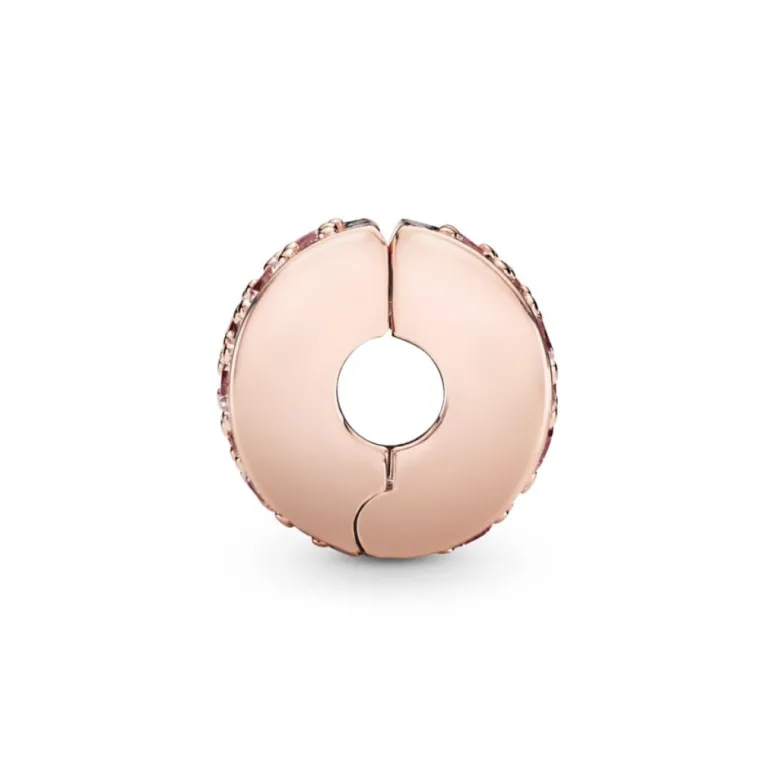 Pandora Moments Pink Pavé lukkopala, ruusukullattu, 781817PCZ