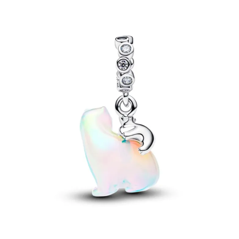 Pandora Moments Polar Bear Mother & Cub hela, hopea, 794243C01