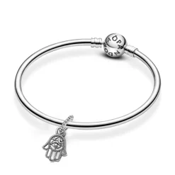 Pandora Moments Protective Hamsa Hand hela, hopea, 799144C00