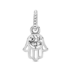 Pandora Moments Protective Hamsa Hand hela, hopea, 799144C00