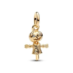 Pandora Moments Pumpkin Scarecrow hela, keltakullattu, 764770C01