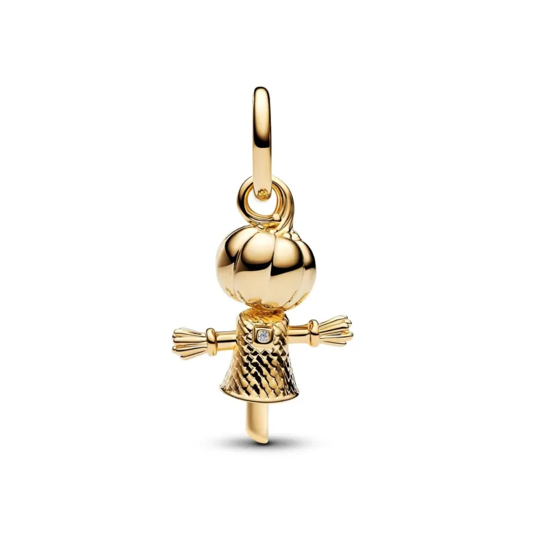 Pandora Moments Pumpkin Scarecrow hela, keltakullattu, 764770C01