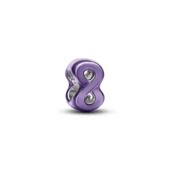Pandora Moments Purple Infinity Mini hela, hopea, 794909C01