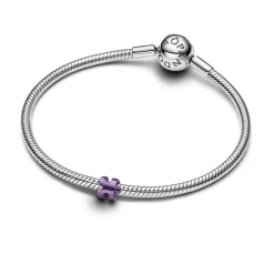 Pandora Moments Purple Puzzle Piece Mini hela, hopea, 794816C02