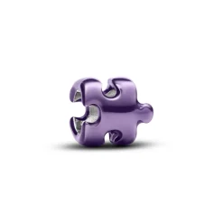 Pandora Moments Purple Puzzle Piece Mini hela, hopea, 794816C02