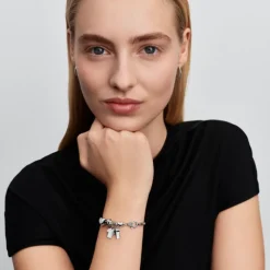 Pandora Moments Referee Whistle hela, hopeaa, 794713C01