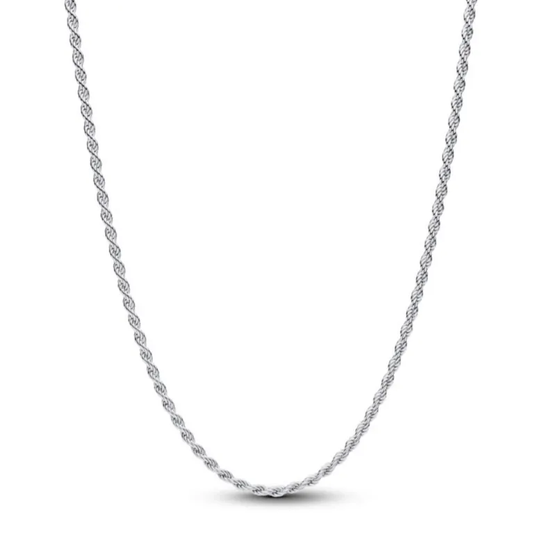Pandora Moments Rope Chain kaulakoru, hopea, 394687C00