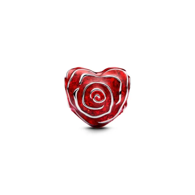 Pandora Moments Rose Heart hela, hopea, 793673C01