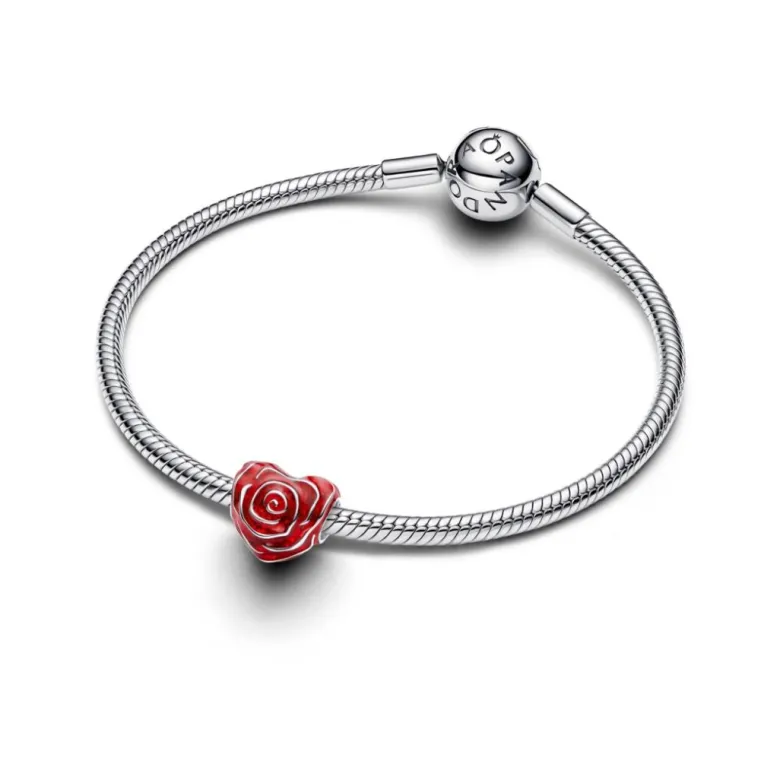 Pandora Moments Rose Heart hela, hopea, 793673C01