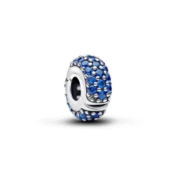 Pandora Moments Royal Blue Stone lukkopala, hopeaa, 794700C01
