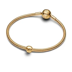 Pandora Moments Skull Mini hela, keltakullattu, 764518C00