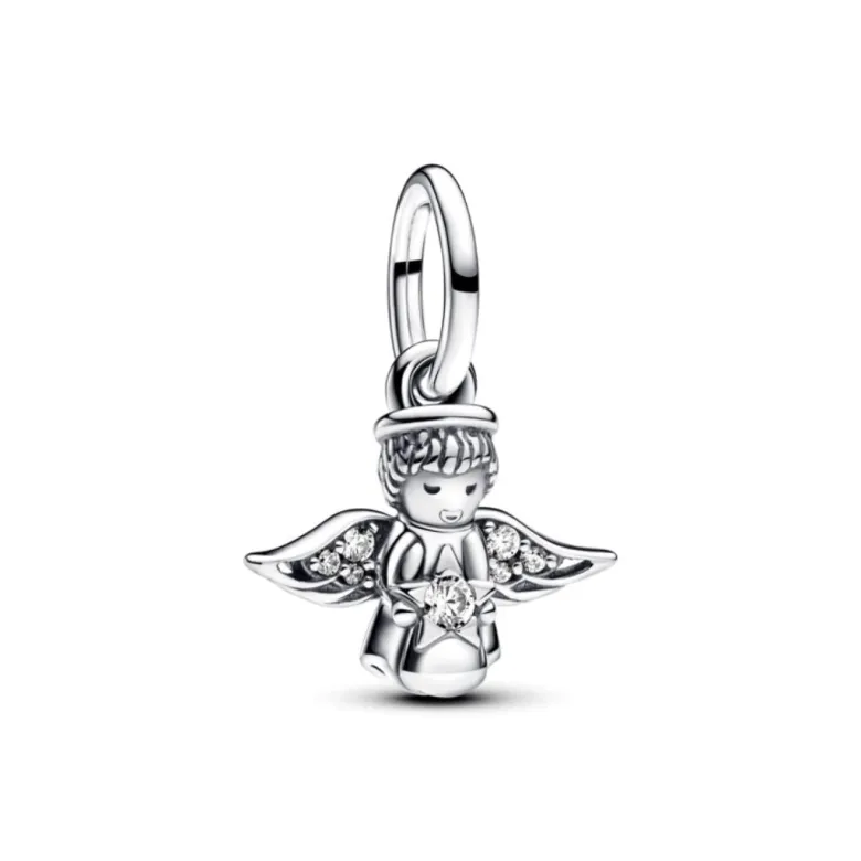 Pandora Moments Sparkling Angel hela, hopea, 793598C01