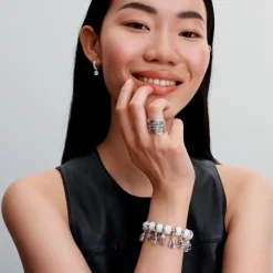Pandora Moments Sparkling Angel hela, hopea, 793598C01