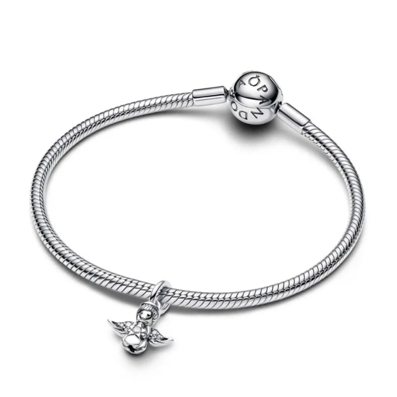 Pandora Moments Sparkling Angel hela, hopea, 793598C01