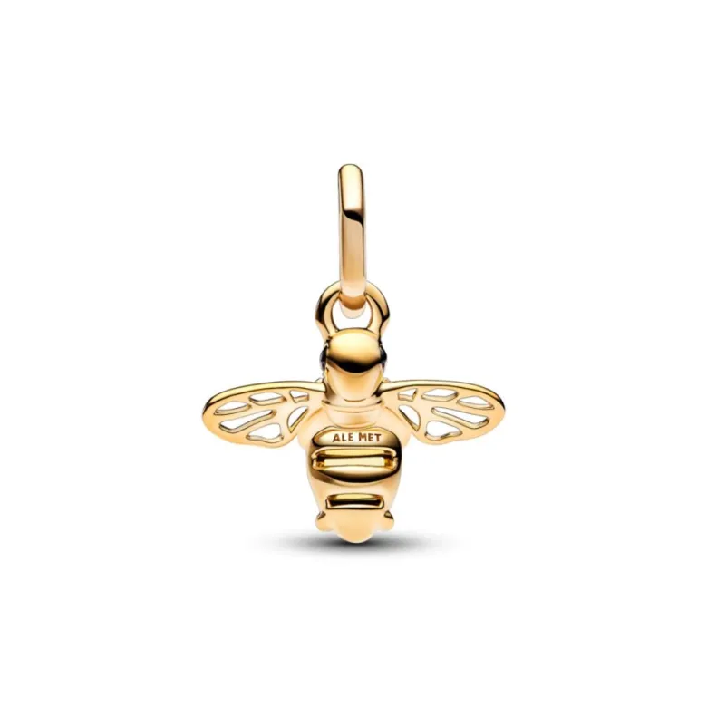 Pandora Moments Sparkling Bee Dangle hela, keltakullattu, 762672C01