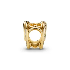 Pandora Moments Sparkling Entwined Hearts hela, keltakullattu, 769270C01