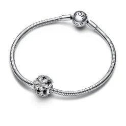 Pandora Moments Sparkling Herbarium Cluster Round hela, hopea, 792383C01