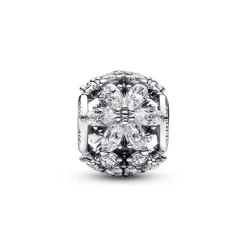 Pandora Moments Sparkling Herbarium Cluster Round hela, hopea, 792383C01
