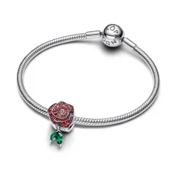 Pandora Moments Sparkling Rose in Bloom hela, hopea, 793201C02