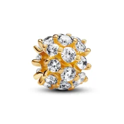 Pandora Moments Sparkling Round hela, keltakullattu, 763234C01