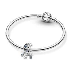 Pandora Moments Star & Crescent Moon hela, hopea, 799643C01