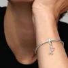 Pandora Moments Stethoscope Heart hela, hopea, 799072C01