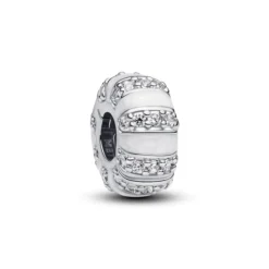 Pandora Moments Stones & Enamel lukkopala, hopea, 793785C01