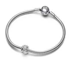 Pandora Moments Studded lukkopala, hopea, 792746C00