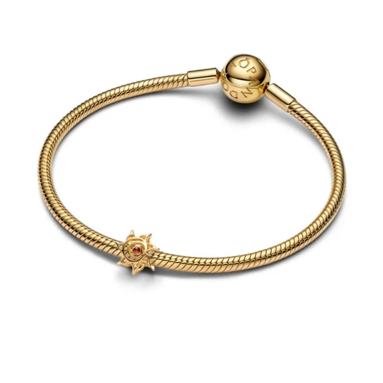 Pandora Moments Sun Openwork hela, keltakullattu, 764625C01