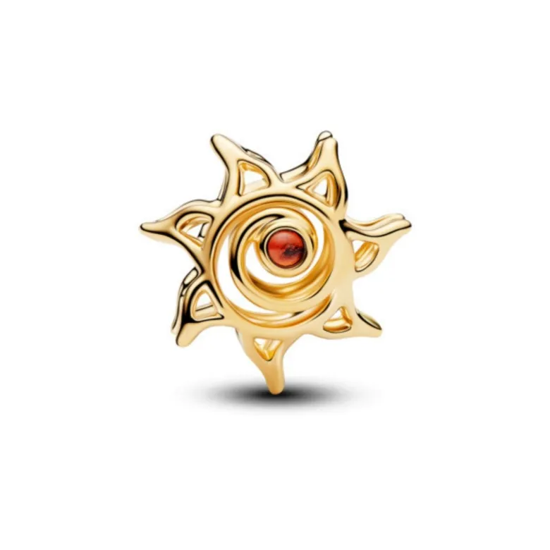 Pandora Moments Sun Openwork hela, keltakullattu, 764625C01