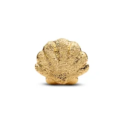 Pandora Moments Textured Shell mini hela, keltakullattu, 764057C00