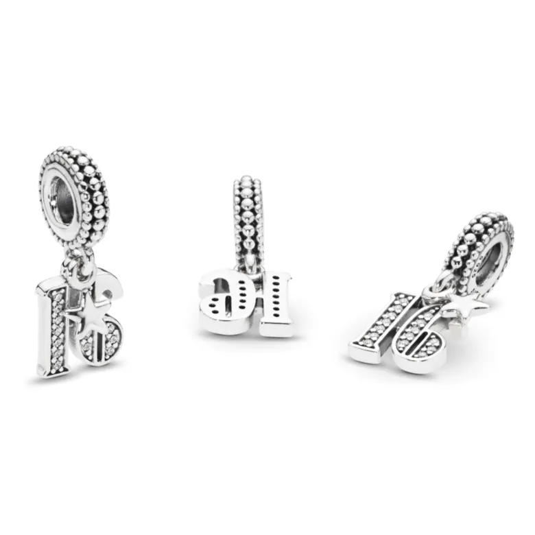 Pandora Moments 16th Celebration hela, hopea, 797261CZ