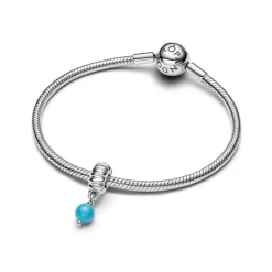 Pandora Moments Turquoise-coloured hela, hopea, 793901C01