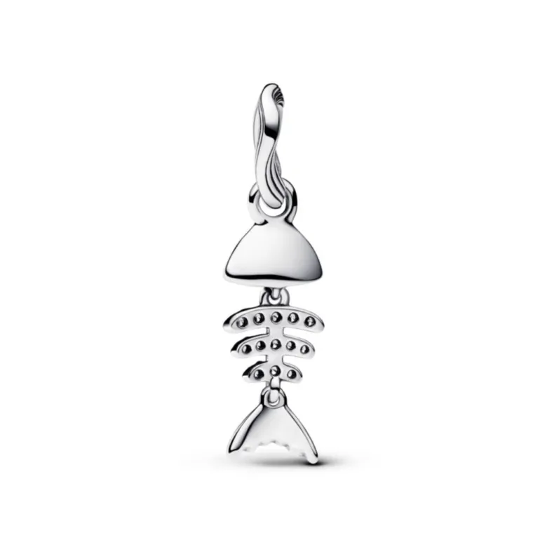 Pandora Moments Turquoise-coloured Fishbone hela, hopea, 793894C01