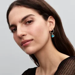 Pandora Moments Turquoise-coloured Whale hela, hopea, 793822C01