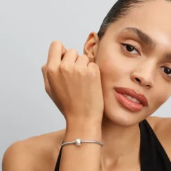 Pandora Moments White hela, hopea, 793781C01
