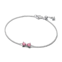 Pandora Timeless Bow Chain rannekoru, hopea, 594234C01