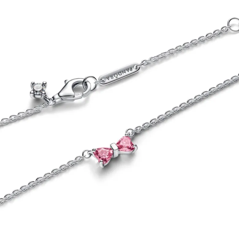Pandora Timeless Bow kaulakoru, hopea, 394235C01-45